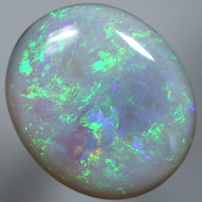 SOLID SEMI BLACK OPAL Bright crisp green with a hint of orange SEE VIDEO